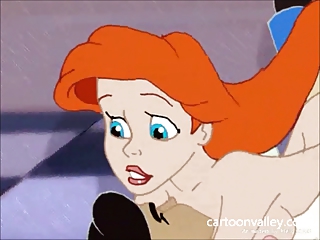 Ariel La sirenita Desnuda y Teniendo Sexo