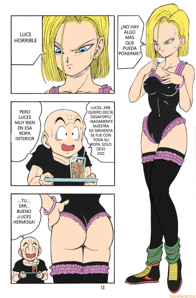 Dragón Ball xxx Krillin Teniendo sexo xxx Androide 18