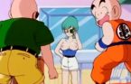 Bulma Follando con Roshi y Krilin vídeo xxx