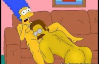 Simpsons video porno Flanders y March xxx