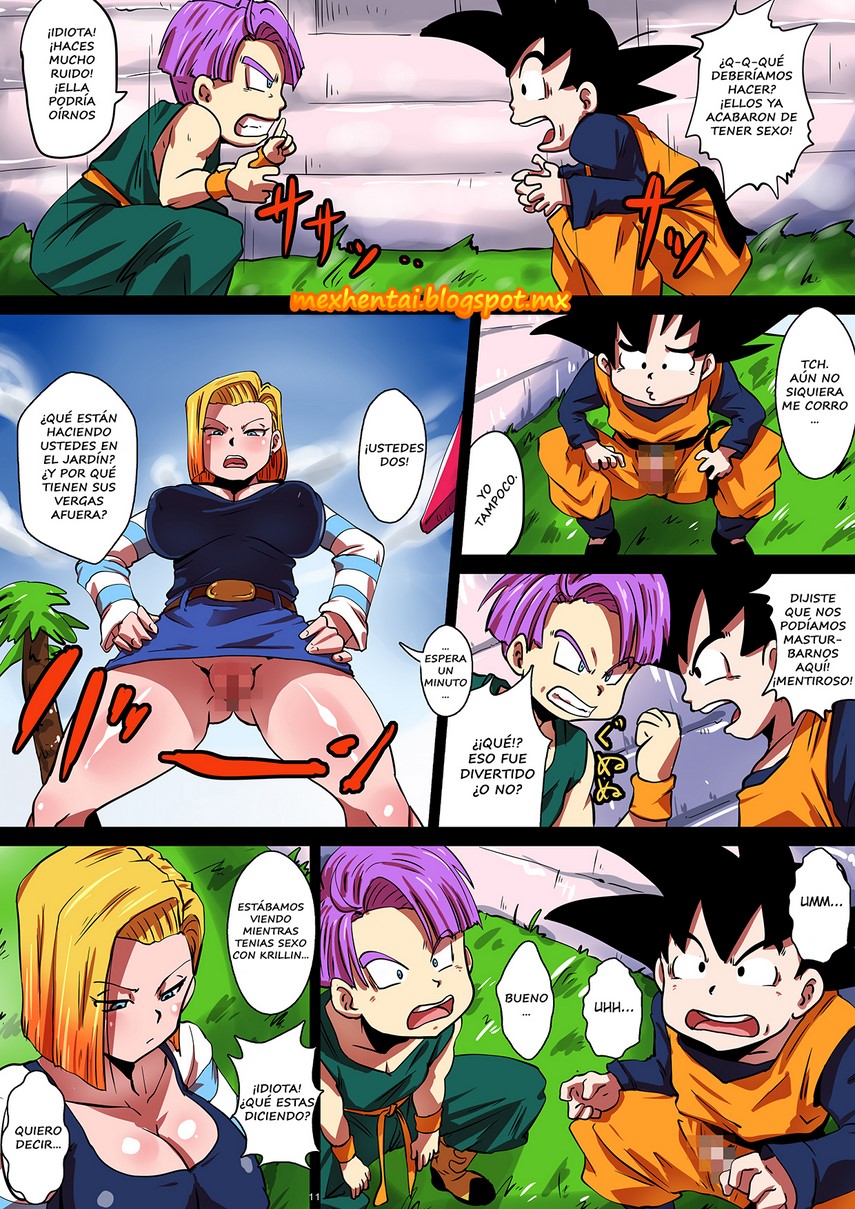 Dbz 18 Porn Comic - DBZ CÃ³mic Porno Androide 18 Desnuda xxx Sexo Dr Maki