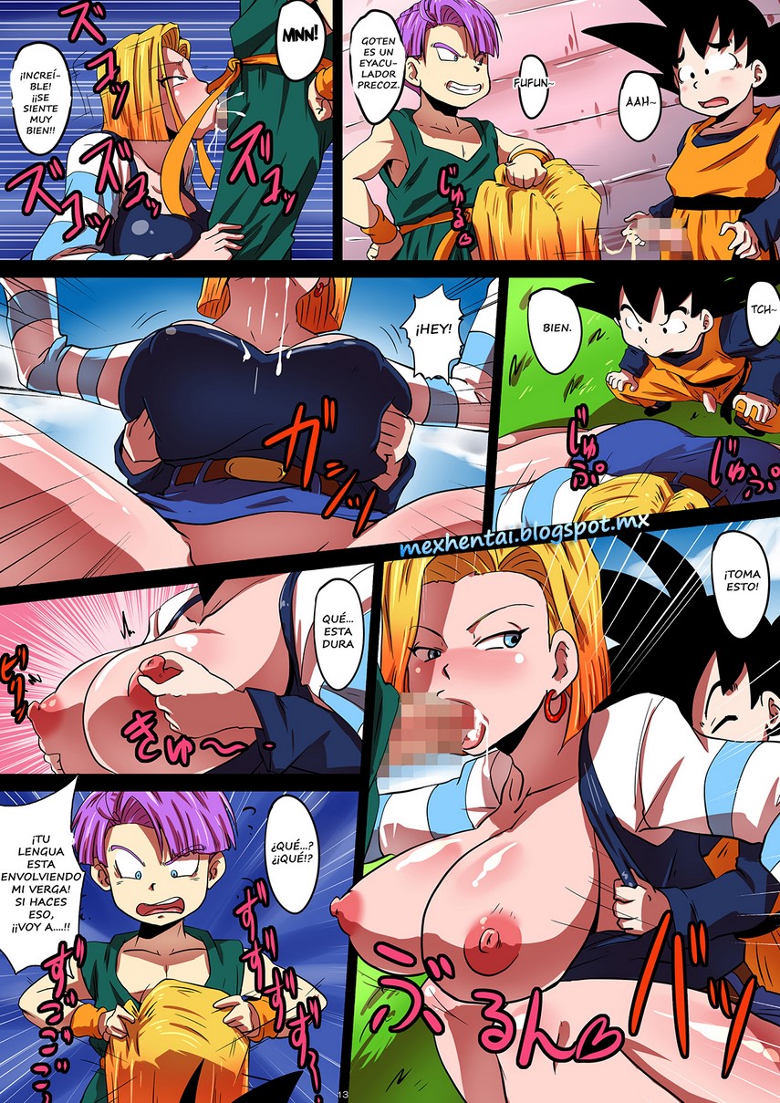 DBZ Cómic Porno Androide 18 Desnuda xxx Sexo Dr Maki -comics-xxx-anime-hentai-cartoon-historietas-pornografia (13)