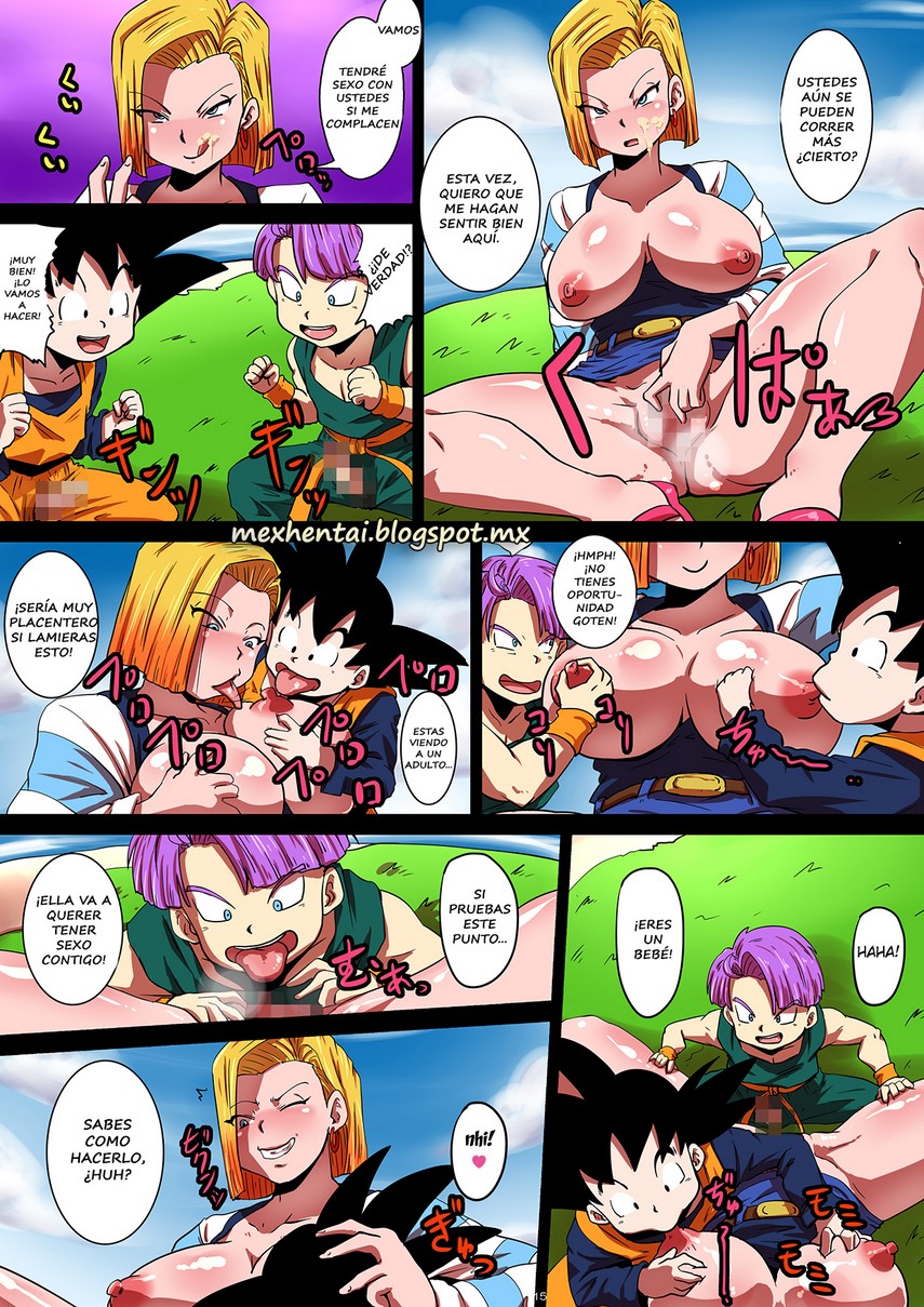 Dbz Cómic Porno Androide 18 Desnuda Xxx Sexo Dr Maki