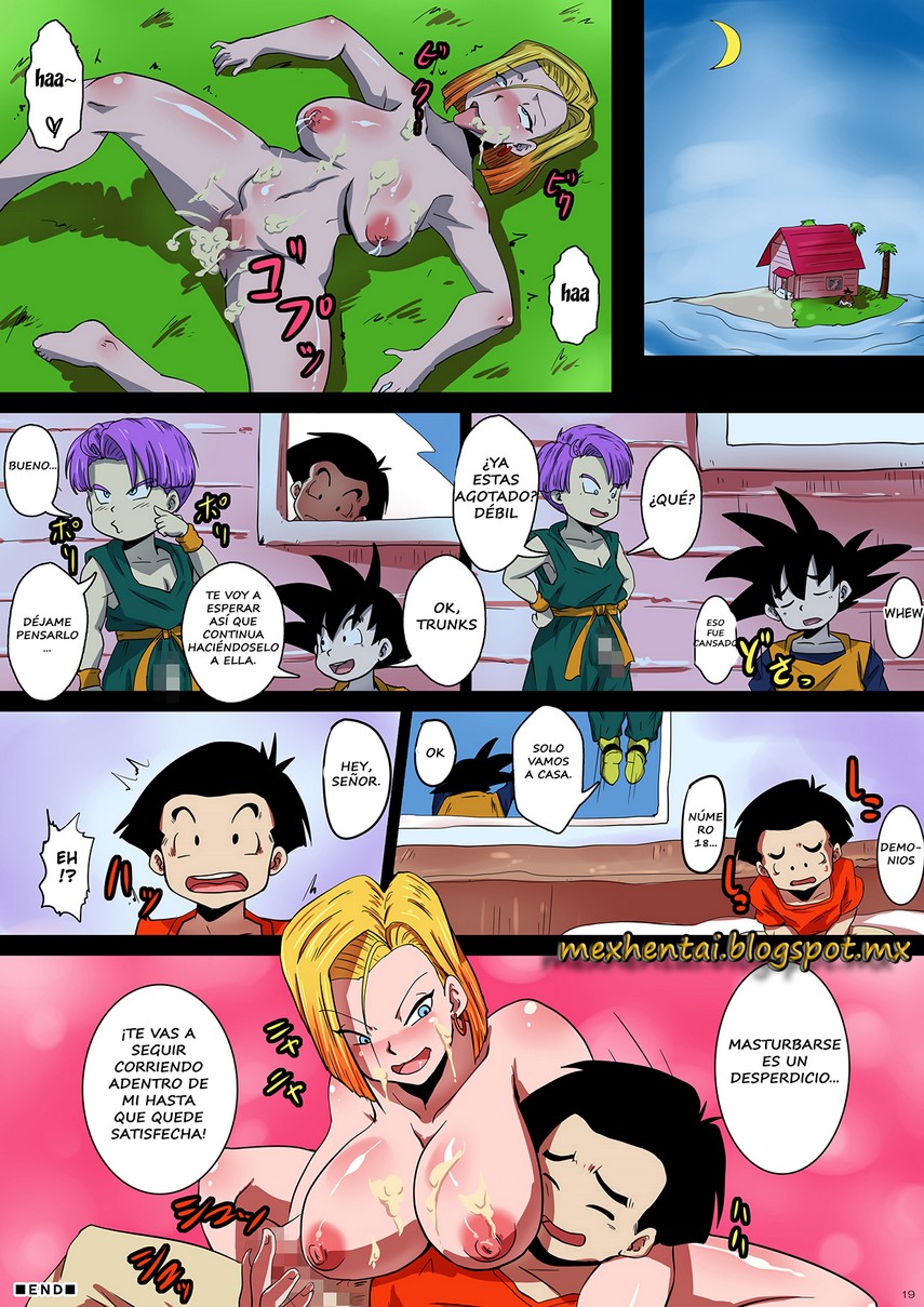 DBZ Cómic Porno Androide 18 Desnuda xxx Sexo Dr Maki -comics-xxx-anime-hentai-cartoon-historietas-pornografia (19)