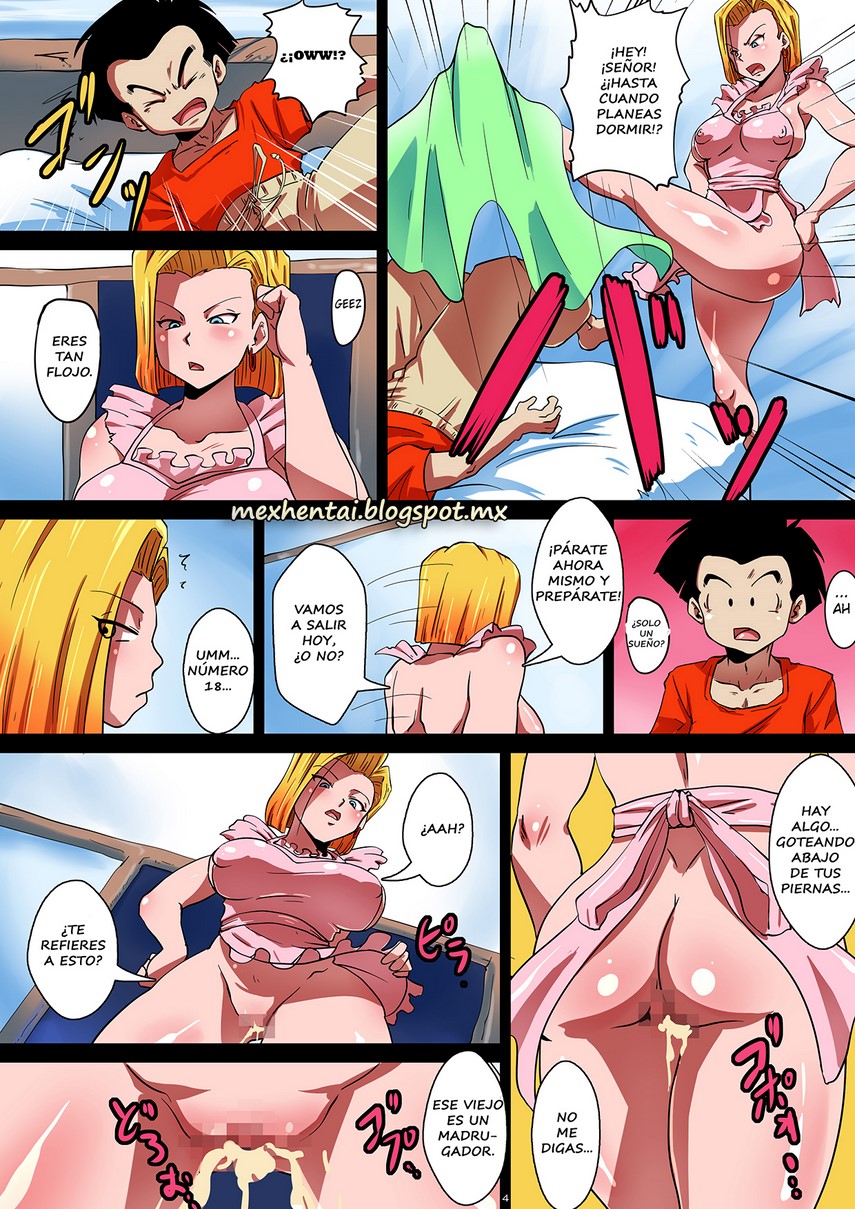 DBZ Cómic Porno Androide 18 Desnuda xxx Sexo Dr Maki -comics-xxx-anime-hentai-cartoon-historietas-pornografia (4)