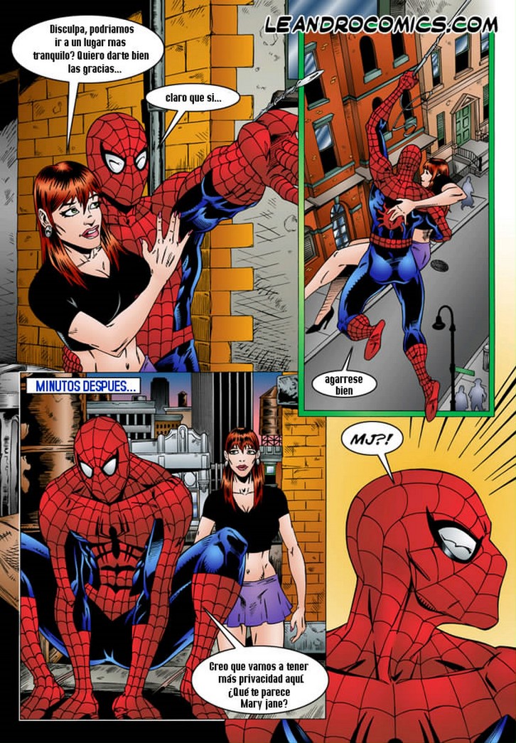 Spiderman Porno Hentai Hombre Araña Xxx