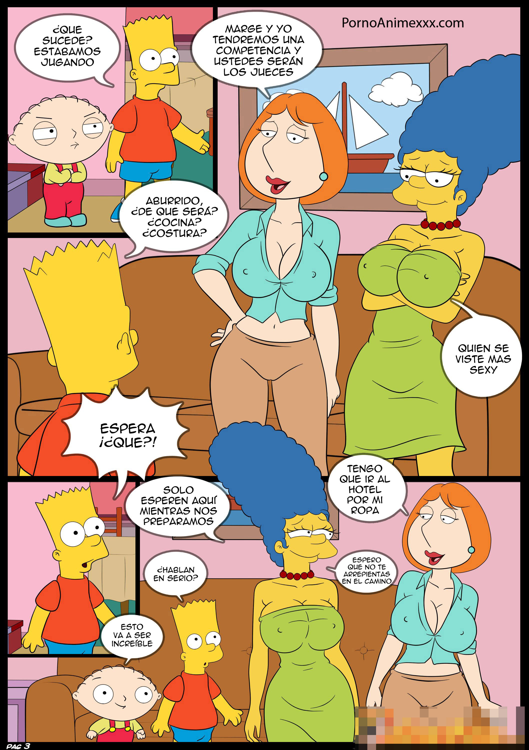 Padre de Familia Porno - Los Simpson xxx - Comics porno - Anime xxx