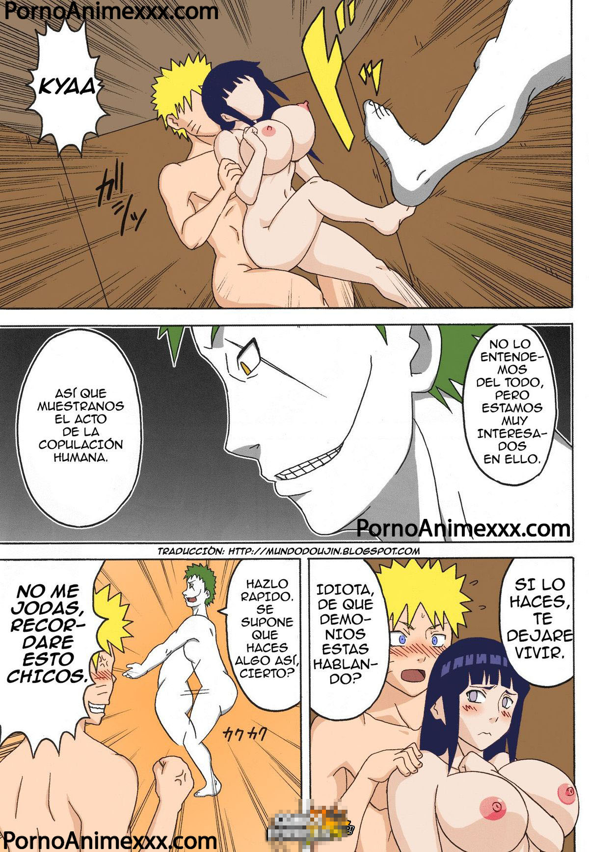 Naruto Hentai - Hinata follada - sexo con sakura - Naruto porno
