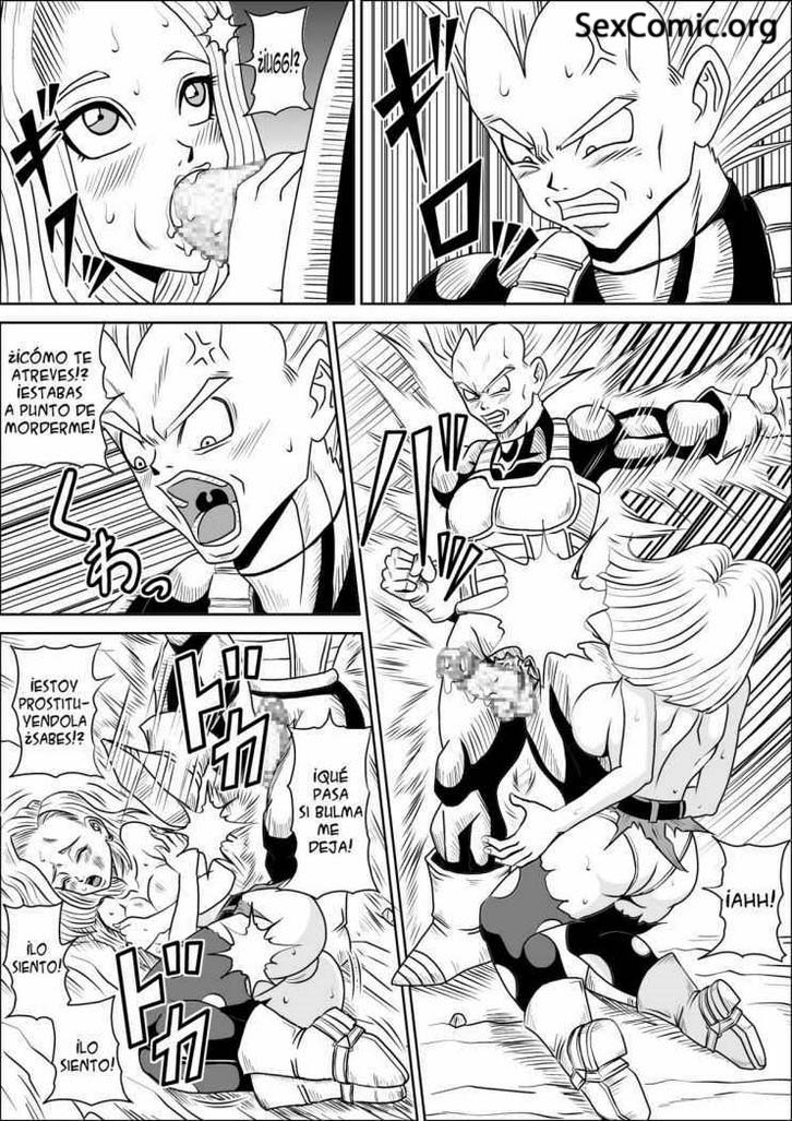 comics Porno Dragon ball z vegeta se folla androide 18