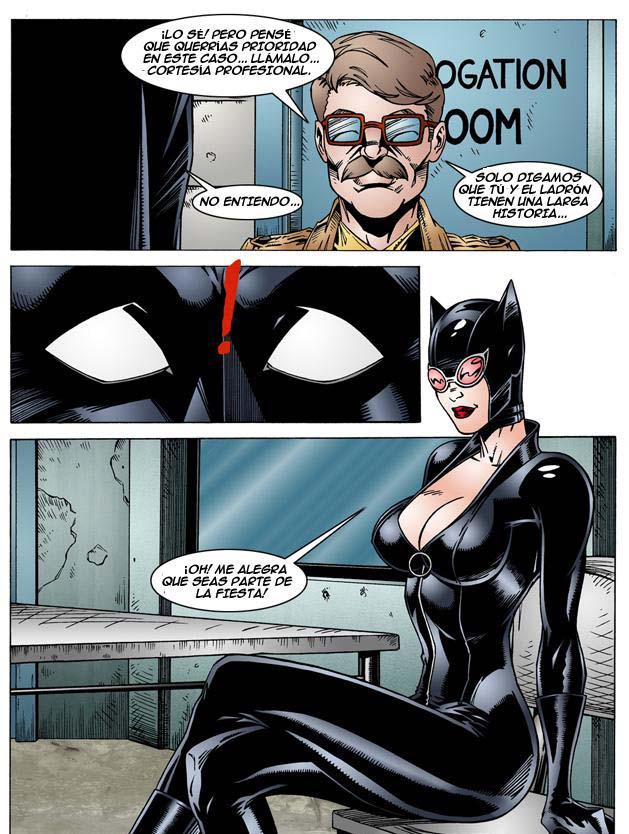 Batman And Batgirl Hentai Sex - comics xxx batman impide un robo y se folla a gatubela