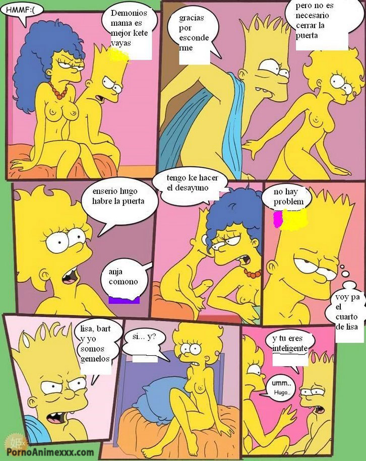 bart penetra y folla a su madre marge 